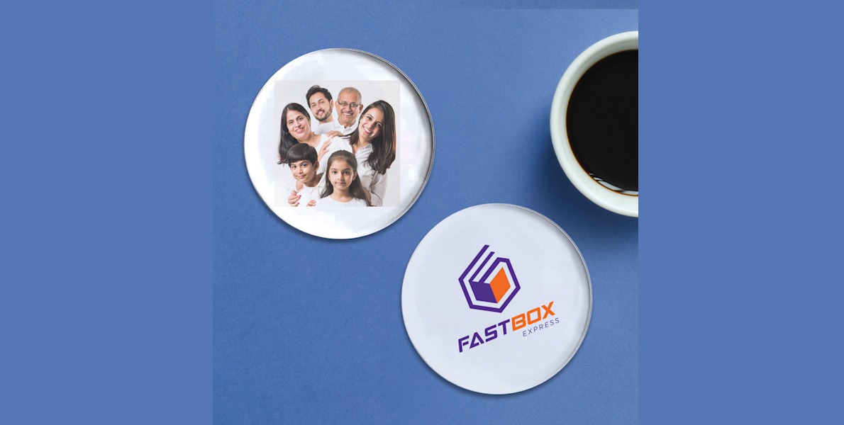 Custom Printed Acrylic Coasters VistaPrint